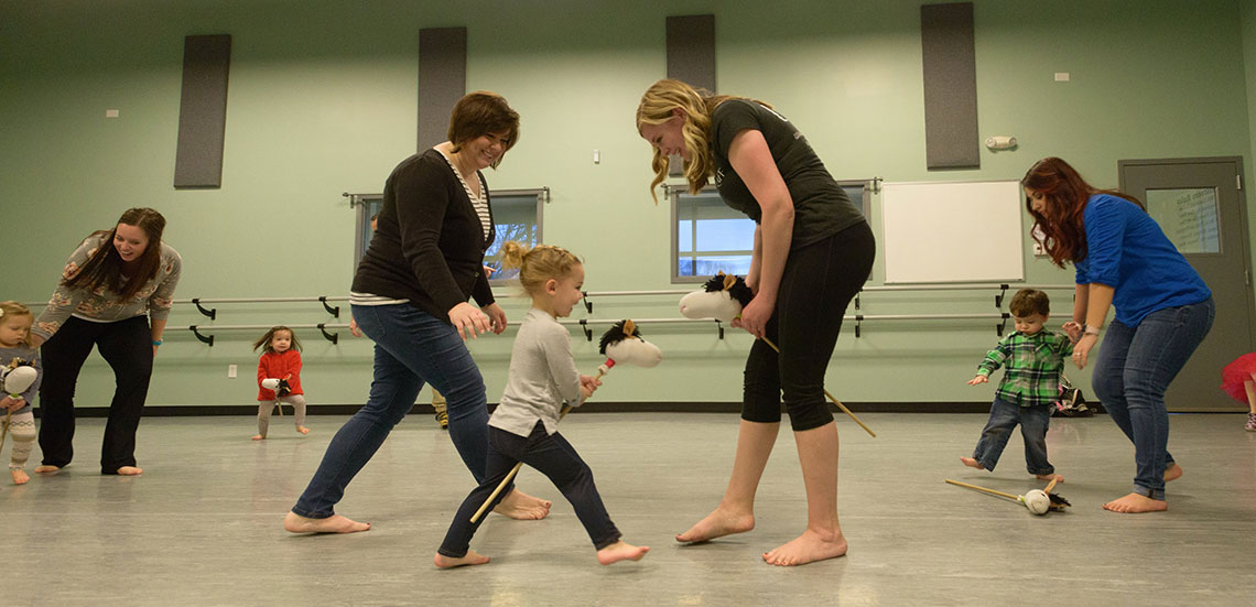 Mom and Tot dance classes