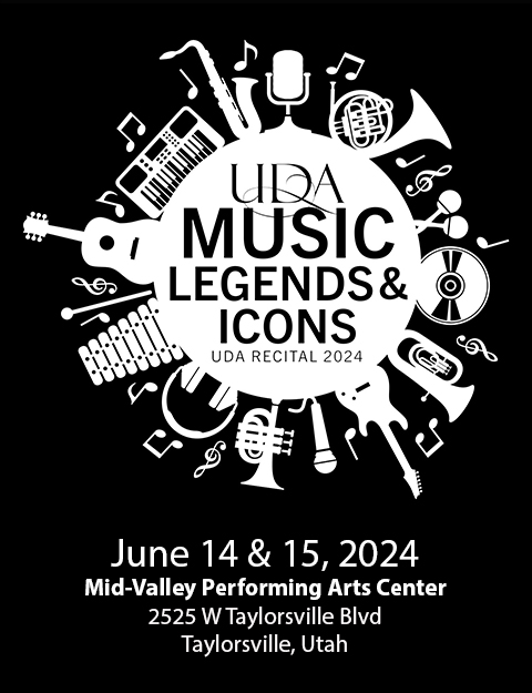 Rise Up - UDA Recital 2024 Logo